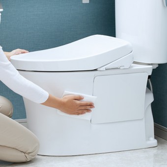 超節水!!スッキリデザインのピュアレストEXにお取替え 超節水!!スッキリデザインのピュアレストEXにお取替え